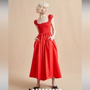 NWT La Ligne Vivian Dress - Poppy